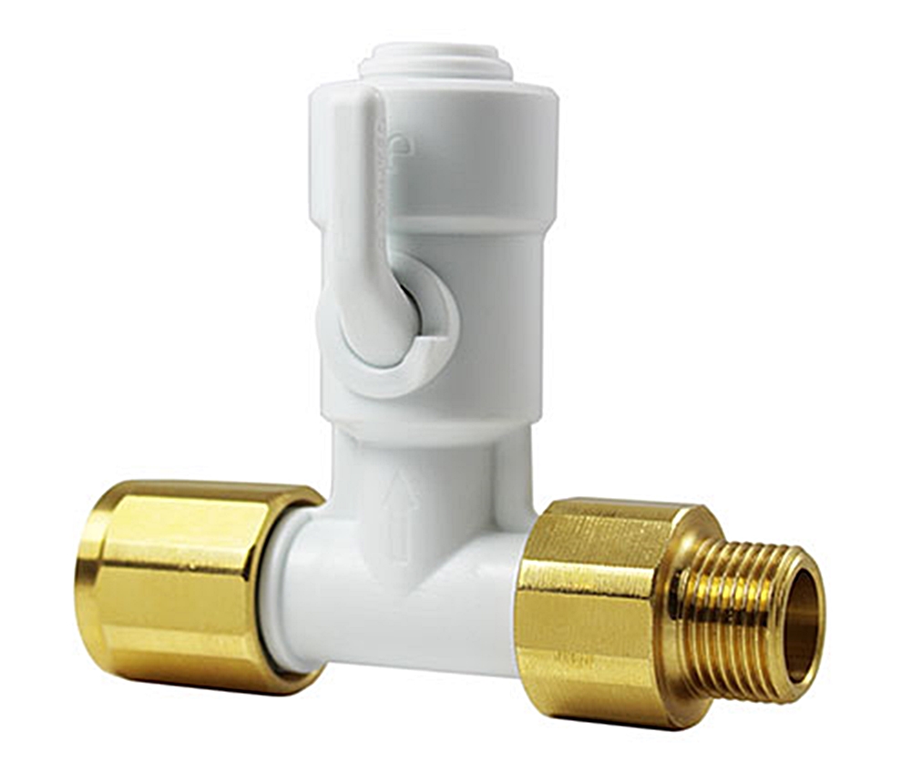 (image for) John Guest ASV10 Angle Stop Valve 1/2" Male BSP - Click Image to Close